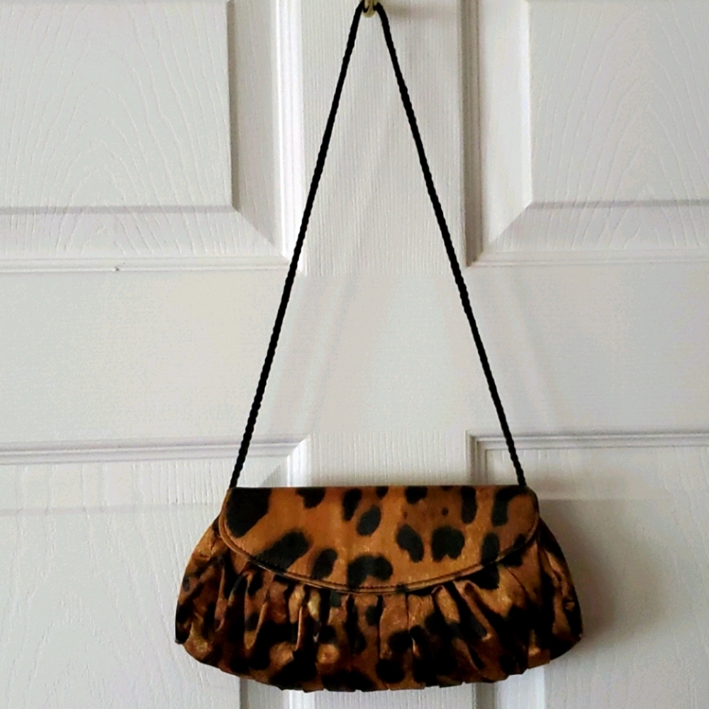 🔥Style and Co. Leopard Clutch/Shoulder Bag